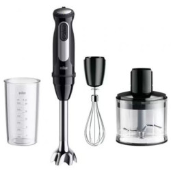 Batidora de mano Braun MultiQuick 5 Pro Hand Blender MQ 55236 M/ 1000W/ 26 Velocidades - MQ55236MBK