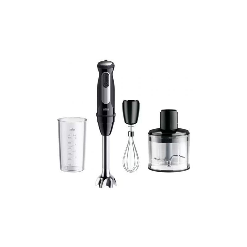 Batidora de mano Braun MultiQuick 5 Pro Hand Blender MQ 55236 M/ 1000W/ 26 Velocidades - MQ55236MBK