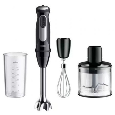 Batidora de mano Braun MultiQuick 5 Pro Hand Blender MQ 55236 M/ 1000W/ 26 Velocidades - MQ55236MBK