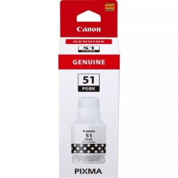 Botella de Tinta Original Canon GI-51/ Negra - 4529C001