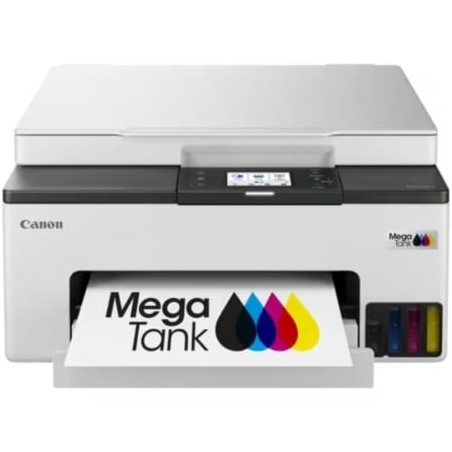 Multifunción Recargable Canon MAXIFY GX1051 MegaTank WiFi/ Dúplex/ Blanca - 6169C029