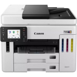 Multifunción Recargable Canon MAXIFY GX7150 MegaTank WiFi/ Dúplex/ Fax/ Blanca - 6880C006