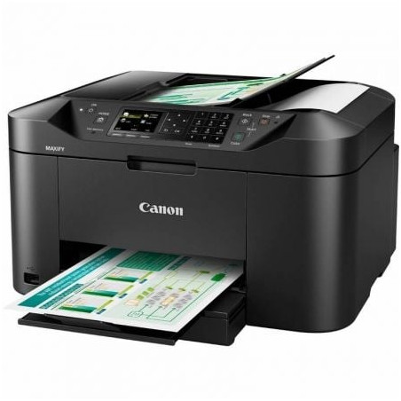 Multifunción Canon MAXIFY MB2150 WiFi/ Fax/ Dúplex/ Negra - 0959C009