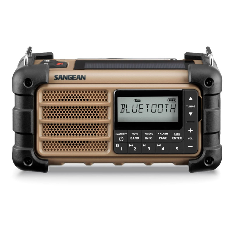 Sangean Mmr-99 Naranja Desierto / Radio De Emergencia Con Si - 4711317996646