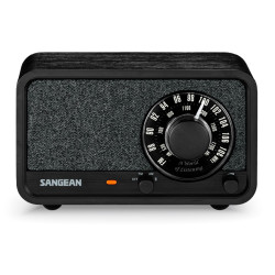 Sangean Wr-8 Roble De Medianoche / Radio Analógica De Madera - 4711317998459