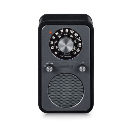 Sangean Wr-9 Roble De Medianoche / Radio Analógica De Madera - 4711317998510