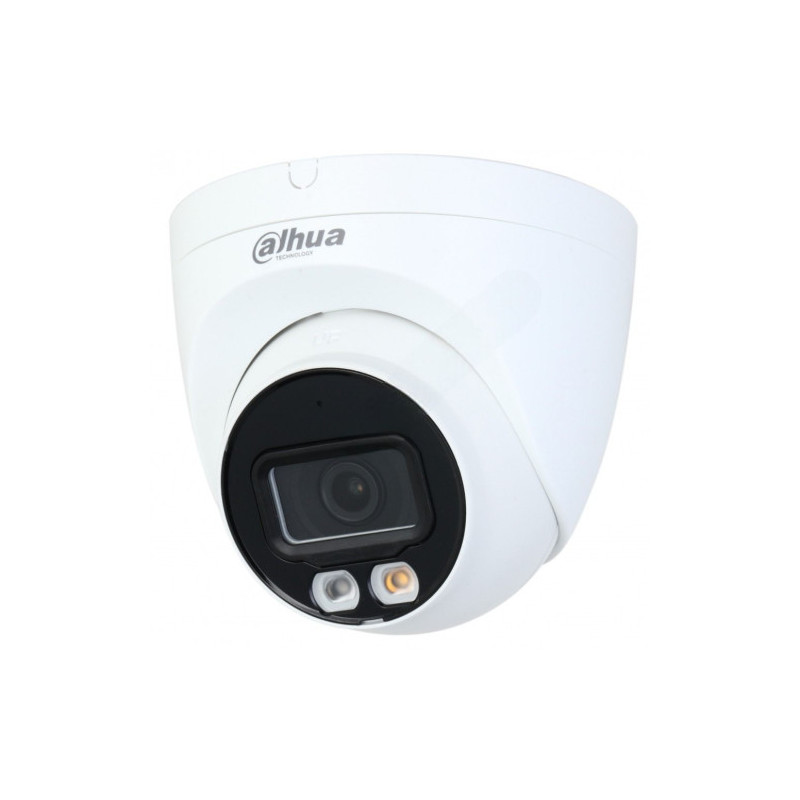 (DH-IPC-HDW2449TP-S-LED-0280B) DAHUA CÁMARA IP TURRET SERIE 2 4MP FULL COLOR, WIZSENSE, IP67, IR 30M, MICRO INCORPORADO, RANURA 