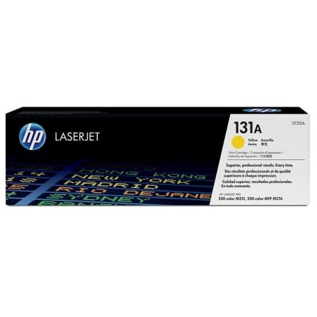 Tóner Original HP nº131A/ Amarillo - CF212A