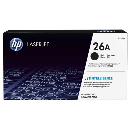 Tóner Original HP nº26A/ Negro - CF226A