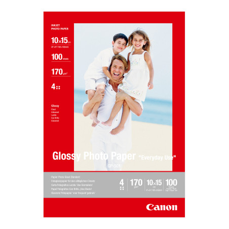 Canon GP-501 10x15, glossy 200 g, 100 Sheets - 0775B003