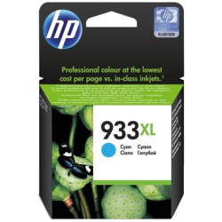Cartucho de Tinta Original HP nº933 XL Alta Capacidad/ Cian - CN054AE