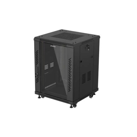 Armario rack phoenix 15u 600x600 de pie servidor 19'' hasta 1000 kg negro - PHTN215U