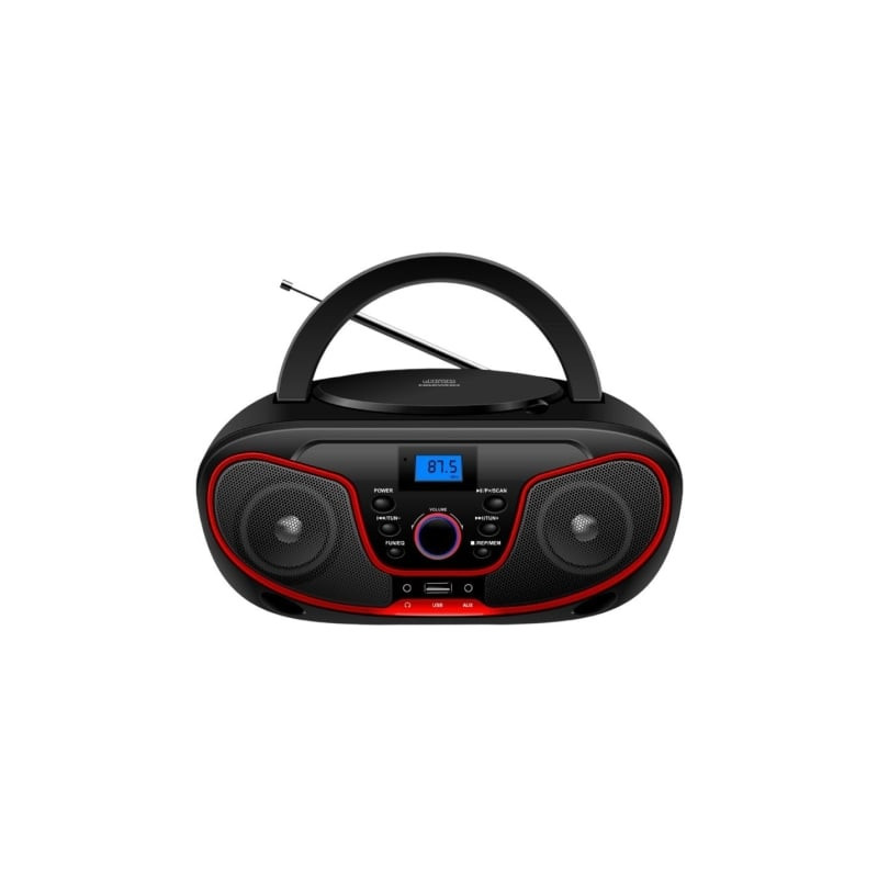Radio CD Daewoo DW3013/ 4W/ Rojo - DW3013