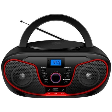 Radio CD Daewoo DW3013/ 4W/ Rojo - DW3013