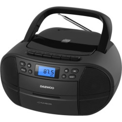 Radio CD Daewoo DW3014/ 4W/ Negro - DW3014