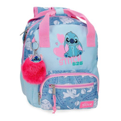 Mochila Hearts Stitch Disney 28cm adaptable - 8447444014590