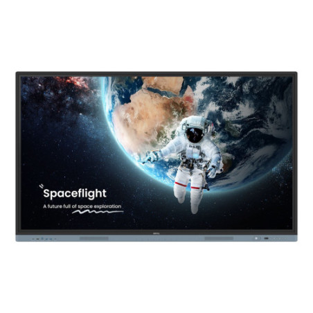 BenQ RM6504 pizarra blanca interactiva 165,1 cm (65") 3840 x 2160 Pixeles Pantalla táctil Negro - 9H.F9ATK.DE5