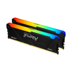 Kingston Technology FURY Beast RGB módulo de memoria 16 GB 2 x 8 GB DDR4 3600 MHz - KF436C17BB2AK2/16