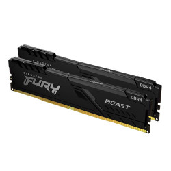 Kingston Technology FURY Beast módulo de memoria 16 GB 2 x 8 GB DDR4 3600 MHz - KF436C17BBK2/16