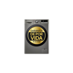 LAVADORA LG BLANCA F4WR7009AGS 9KG 1400RPM CLASE A INOX - F4WR7009AGS