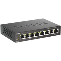 Switch D-Link DGS-1008P 8 Puertos/ RJ-45 Gigabit 10/100/1000/ PoE - DGS-1008P/E