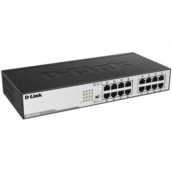 Switch D-Link DGS-1016D 16 Puertos/ RJ-45 Gigabit 10/100/1000 - DGS-1016D/E