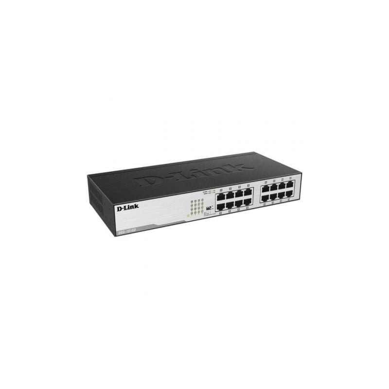Switch D-Link DGS-1016D 16 Puertos/ RJ-45 Gigabit 10/100/1000 - DGS-1016D/E