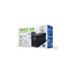 SAI GEMBIRD CON USB Y DISPLAY LCD 1500 VA NEGRO - EG-UPS-034