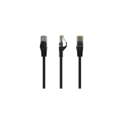 CABLE RED UTP GEMBIRD CAT 6 NEGRO 5M - PP6U-5M/BK