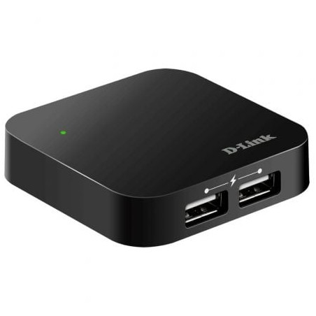 Hub USB 2.0 con Alimentación Externa D-Link DUB-H4/ 4xUSB - DUB-H4