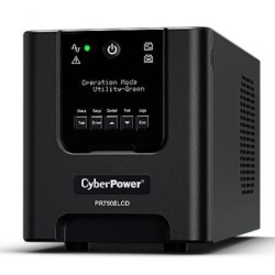 SAI Línea Interactiva Cyberpower PR750ELCD/ 750VA-675W/ 6 Salidas/ Formato Torre - PR750ELCD