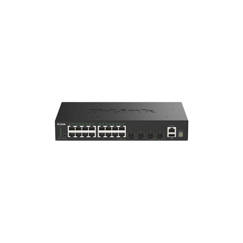 Switch Gestionable D-Link DGS-1530-20/E 16 Puertos/ RJ-45 10/100/1000 - DGS-1530-20/E