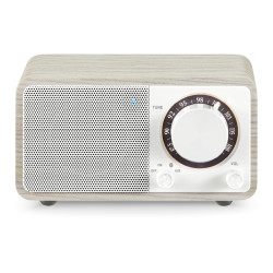 Sangean Wr-7 Plus Roble De Luz De Luna / Radio Con Mueble De - 4711317998480