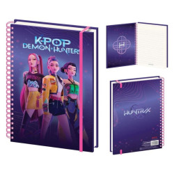 Kpop Demon Hunters - Cuaderno A4 En Espiral Huntrix - 5063457080969