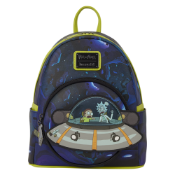 Mochila Cartoon Network Rick And Morty Space Cruiser Loungef - 0671803586178
