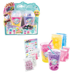Set 2 vasos bebidas Slime surtido - 3555801360688