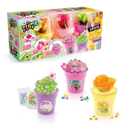 Set 3 macetas flores Slime Flower - 3555801362422