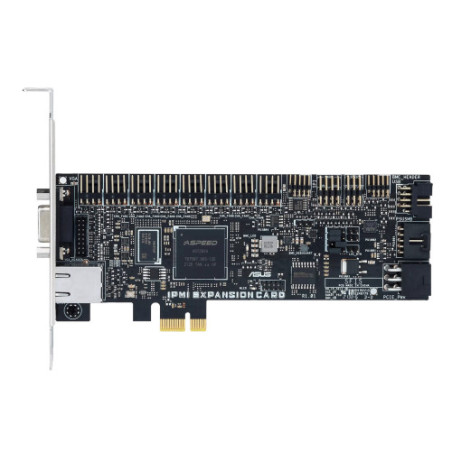 ASUS IPMI EXPANSION CARD-SI tarjeta y adaptador de interfaz Interno RJ-45, VGA - 90MC0AH0-MVUBY1