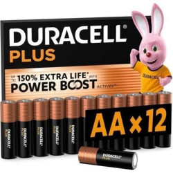 Pack de 12 Pilas AA Duracell Plus Power Boost DPBLR6B12/ 1.5V/ Alcalinas - DPBLR6B12