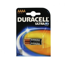 Pack de 2 Pilas AAAA Duracell Ultra MX2500/ 1.5V/ Alcalinas - MX2500