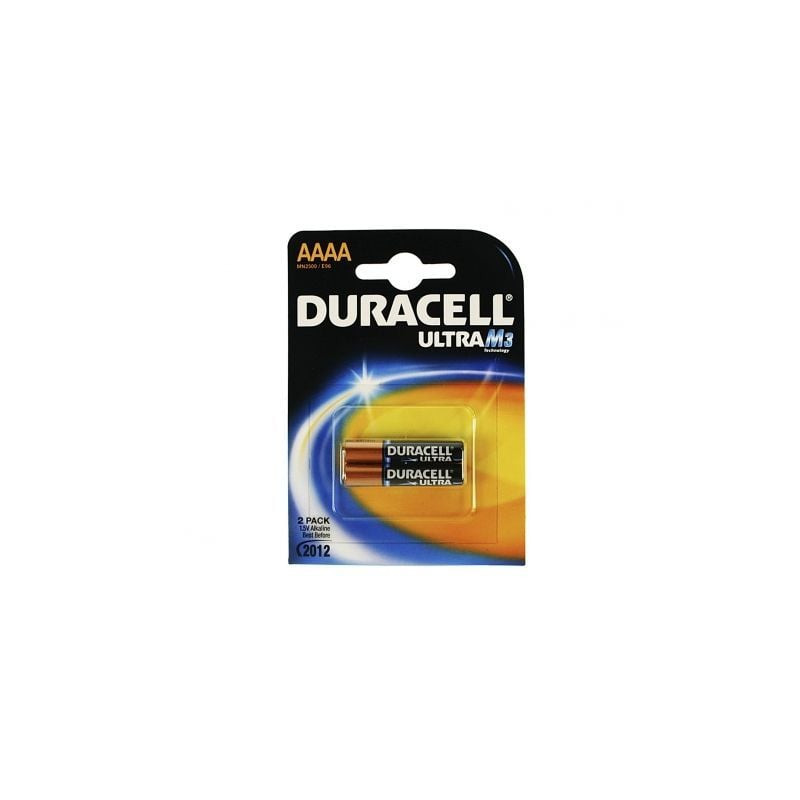 Pack de 2 Pilas AAAA Duracell Ultra MX2500/ 1.5V/ Alcalinas - MX2500