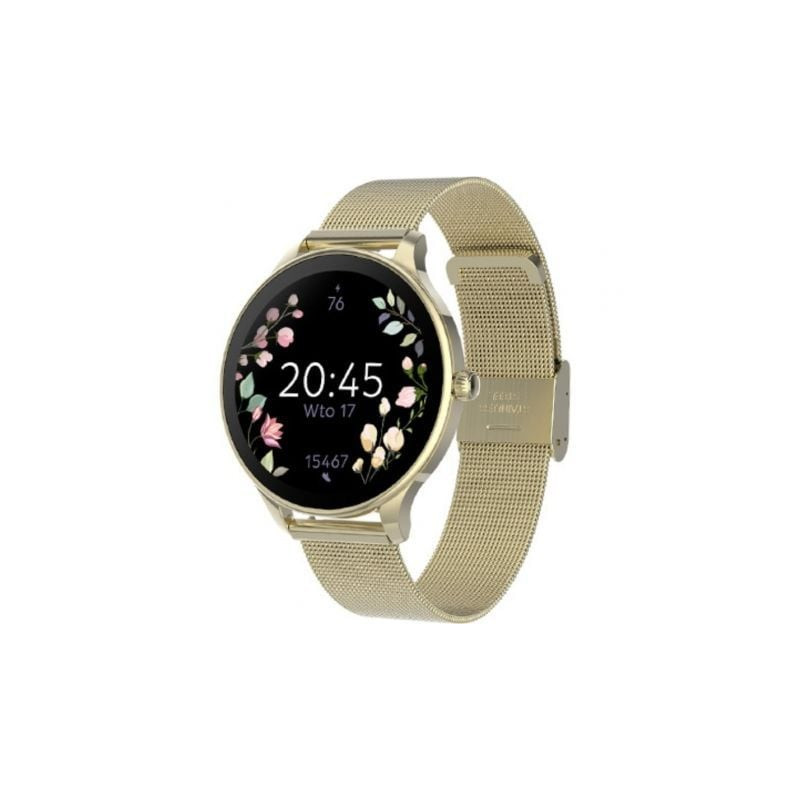 Smartwatch Forever Velora SB-306/ Notificaciones/ Frecuencia Cardíaca/ Oro - GSM180306