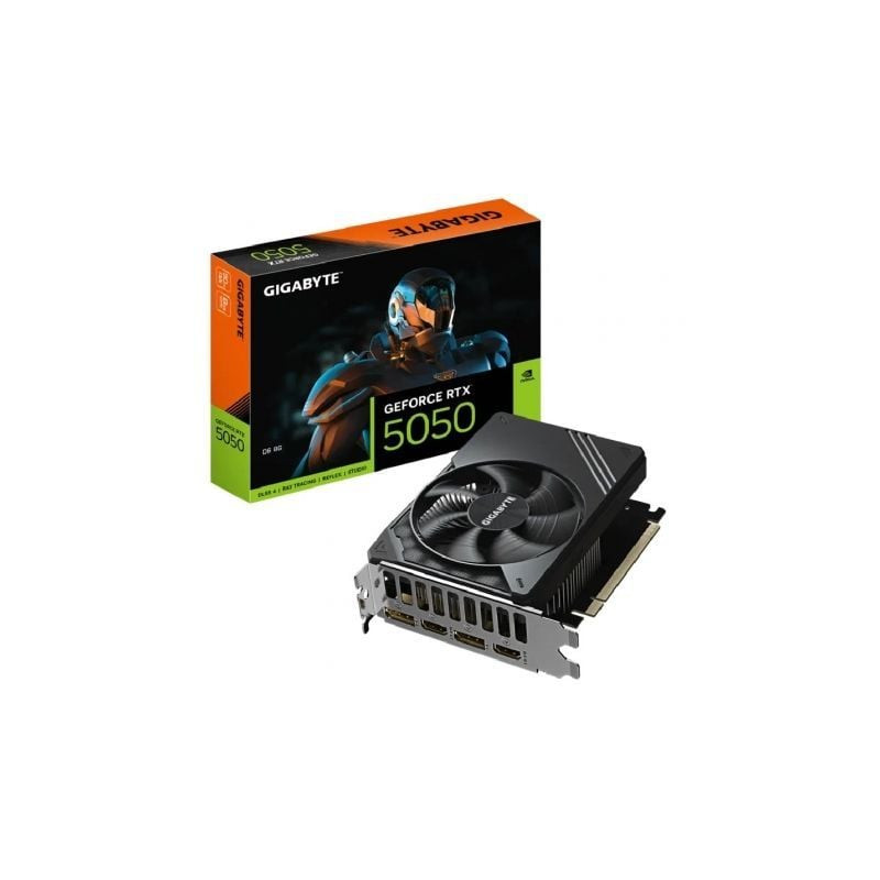 Tarjeta Gráfica Gigabyte GeForce RTX 5050 D6 8G/ 8GB GDDR6 - 9VN5050D8-00-G10