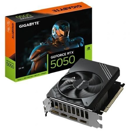 Tarjeta Gráfica Gigabyte GeForce RTX 5050 D6 8G/ 8GB GDDR6 - 9VN5050D8-00-G10