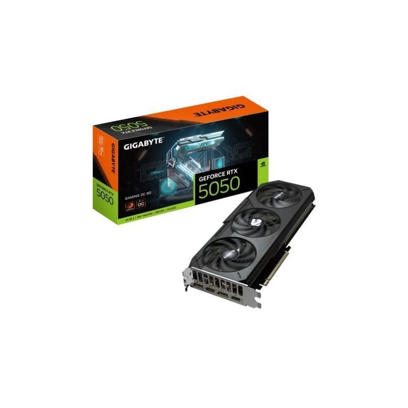 Tarjeta Gráfica Gigabyte GeForce RTX 5050 Gaming OC/ 8GB GDDR6 - 9VN5050GO-00-G10