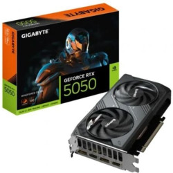 Tarjeta Gráfica Gigabyte GeForce RTX 5050 WindForce OC/ 8GB GDDR6 - 9VN5050WO-00-G10