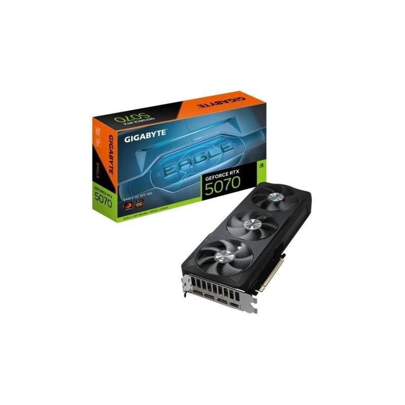 Tarjeta Gráfica Gigabyte GeForce RTX 5070 Eagle OC SFF/ 12GB GDDR7 - 9VN5070EO-00-G10