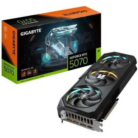 Tarjeta Gráfica Gigabyte GeForce RTX 5070 Gaming OC/ 12GB GDDR7 - 9VN5070GO-00-G10