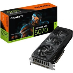 Tarjeta Gráfica Gigabyte GeForce RTX 5070 WindForce OC SFF/ 12GB GDDR7 - 9VN5070WO-00-G10