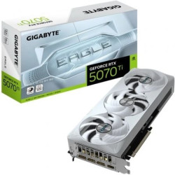 Tarjeta Gráfica Gigabyte GeForce RTX 5070Ti Eagle OC ICE SFF/ 16GB GDDR7 - 9VN507TEOI-00-G10